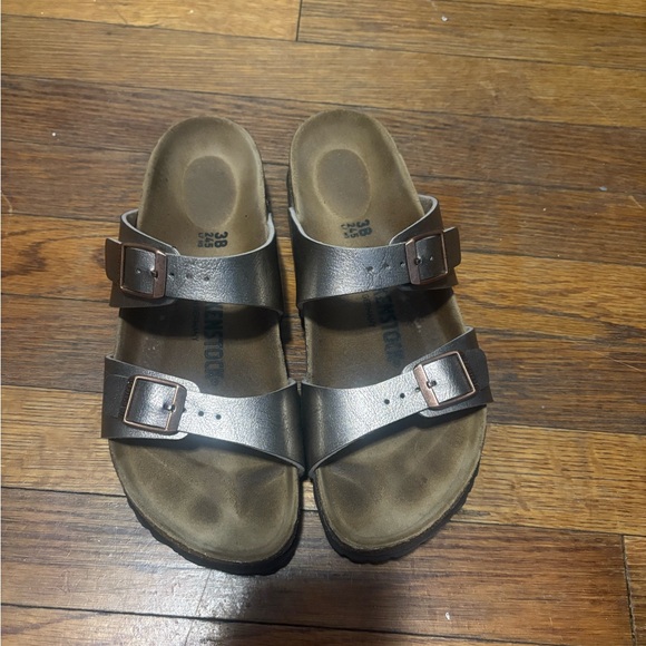 Birkenstock Metallic Sandals - Picture 1 of 2